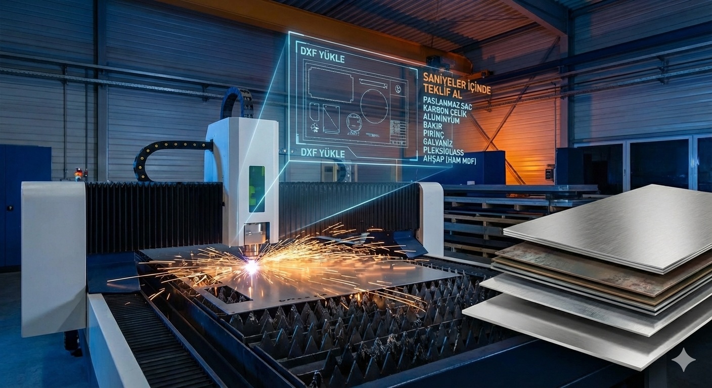 Lazer Kesim Makinesi